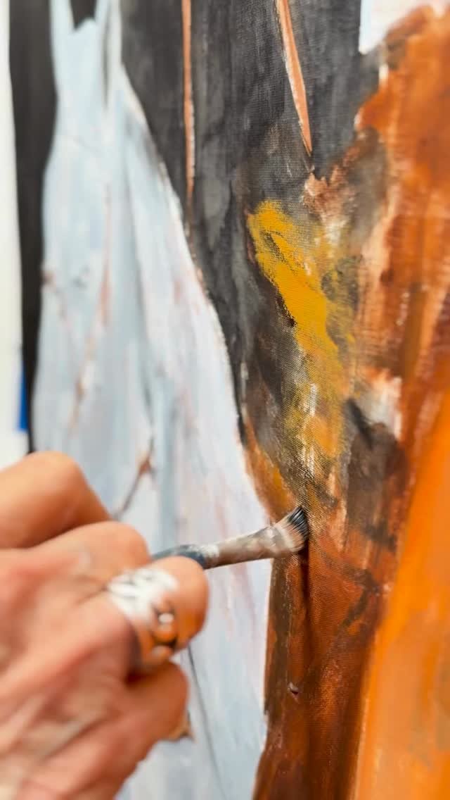 Pintar también es ritmo: avanzar, parar, escuchar, volver.

A veces la música clásica funciona como metrónomo: me ordena la mano y me calma la cabeza.

¿Quieres que comparta la lista de lo que estoy escuchando en el estudio?

#DeMateo #ProcesoCreativo #Arte #Música